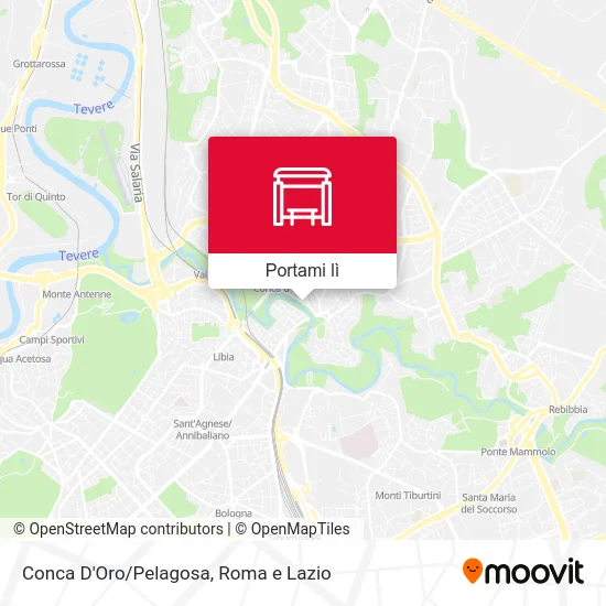 Mappa Conca D'Oro/Pelagosa