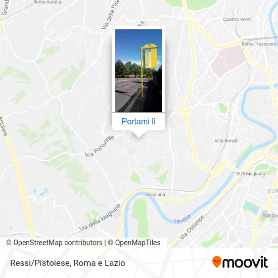 Mappa Ressi/Pistoiese