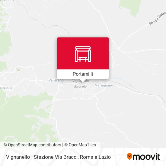 Mappa Vignanello | Stazione Via Bracci