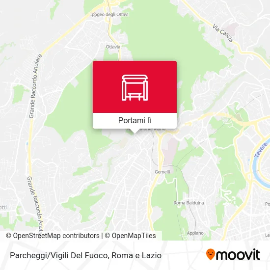 Mappa Parcheggi/Vigili Del Fuoco