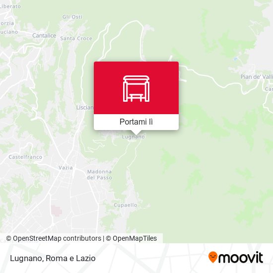 Mappa Lugnano