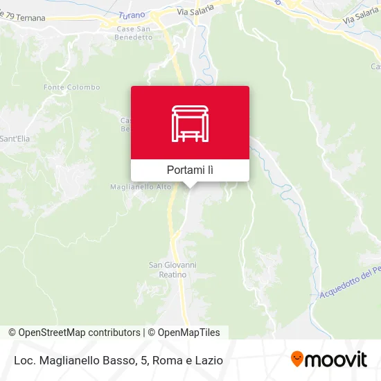 Mappa Loc. Maglianello Basso, 5