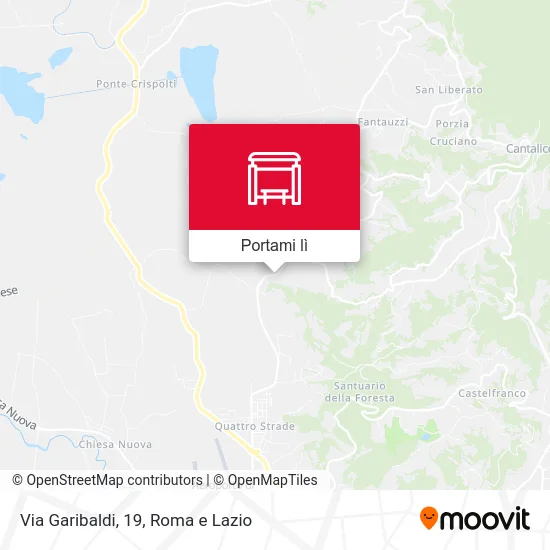 Mappa Via Garibaldi, 19