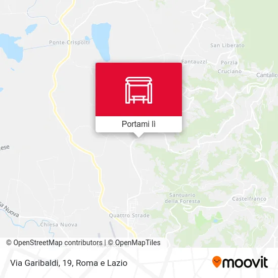 Mappa Via Garibaldi, 19