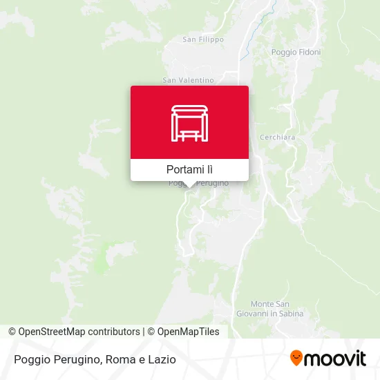 Mappa Poggio Perugino