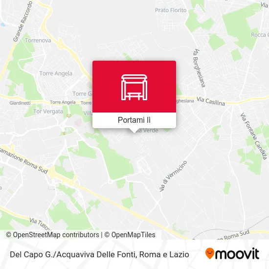 Mappa Del Capo G. / Acquaviva Delle Fonti