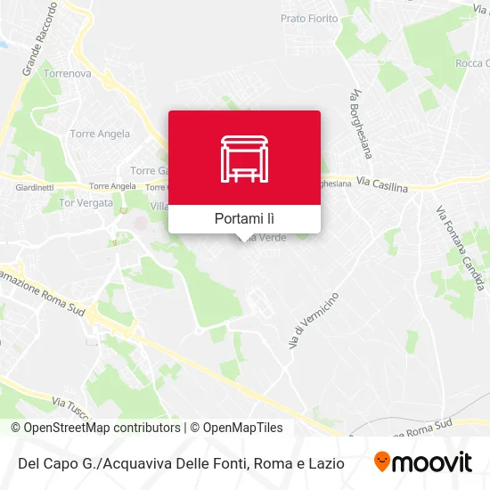 Mappa Del Capo G. / Acquaviva Delle Fonti