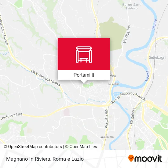 Mappa Magnano In Riviera