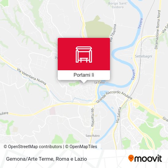 Mappa Gemona/Arte Terme