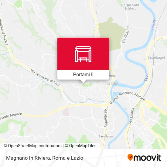 Mappa Magnano In Riviera