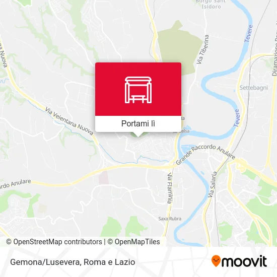 Mappa Gemona/Lusevera