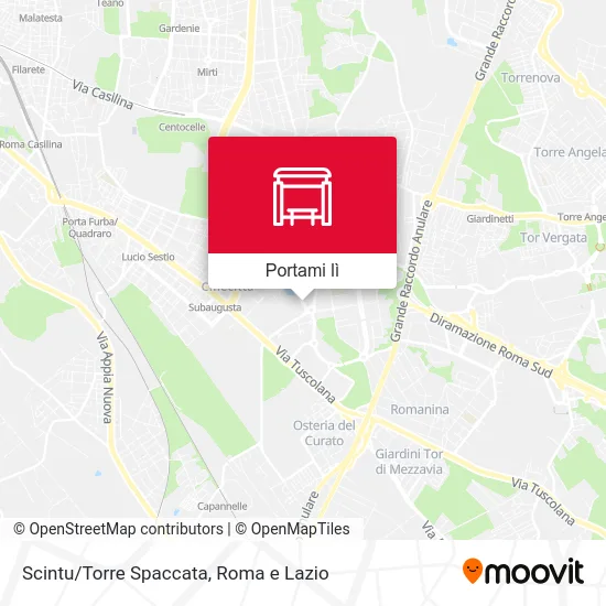 Mappa Scintu/Torre Spaccata