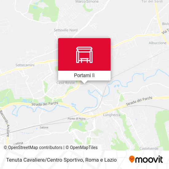 Mappa Tenuta Cavaliere / Centro Sportivo