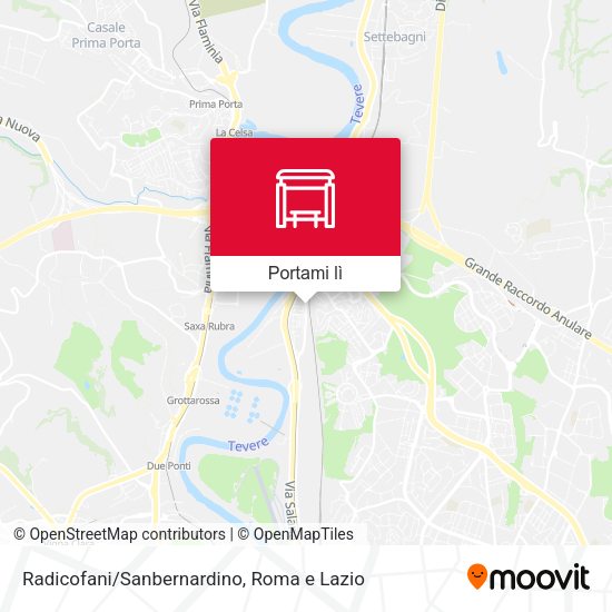 Mappa Radicofani/Sanbernardino