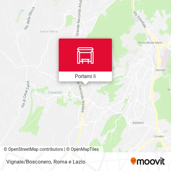 Mappa Vignale/Bosconero