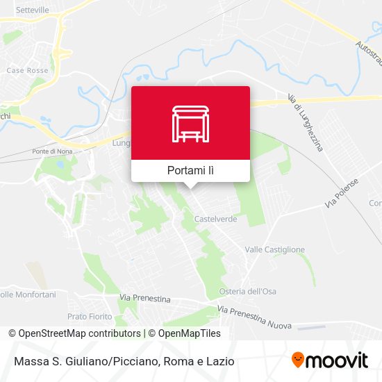 Mappa Massa S. Giuliano/Picciano