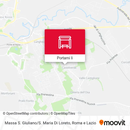 Mappa Massa S. Giuliano / S. Maria Di Loreto