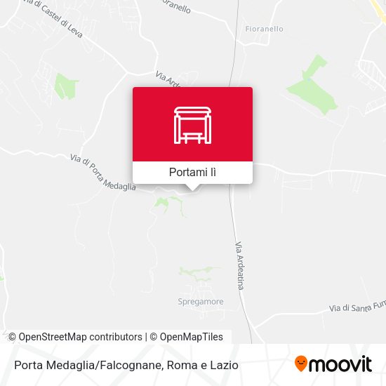 Mappa Porta Medaglia/Falcognane