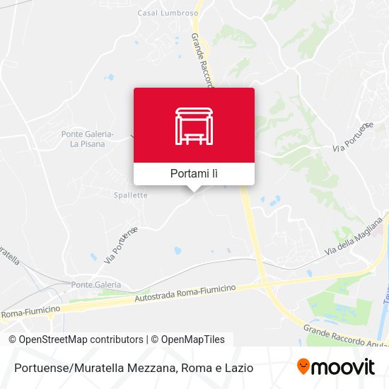 Mappa Portuense/Muratella Mezzana