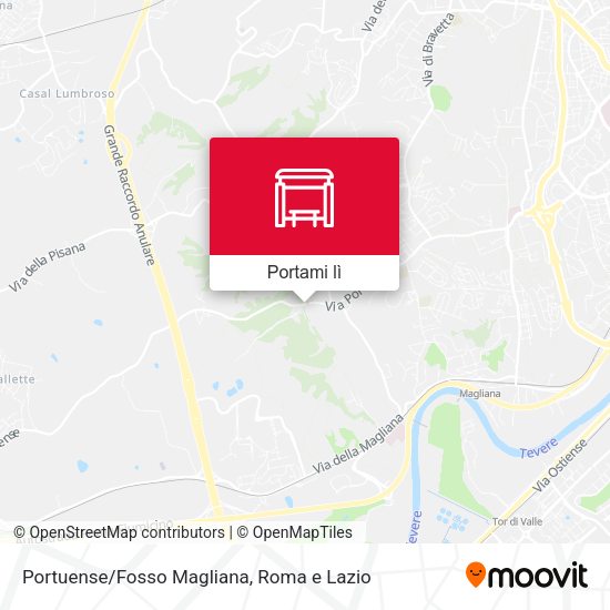 Mappa Portuense/Fosso Magliana