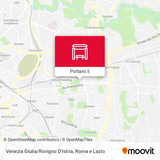 Mappa Venezia Giulia / Rovigno D'Istria