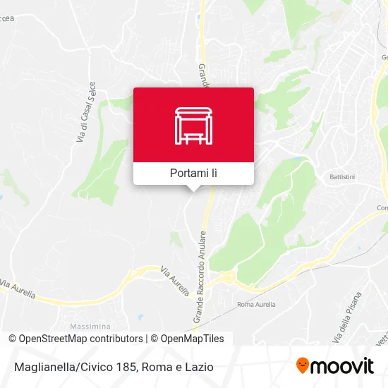 Mappa Maglianella/Civico 185