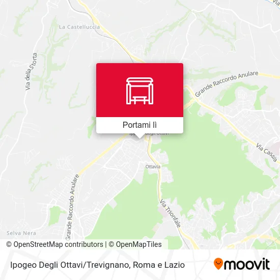 Mappa Ipogeo Degli Ottavi/Trevignano