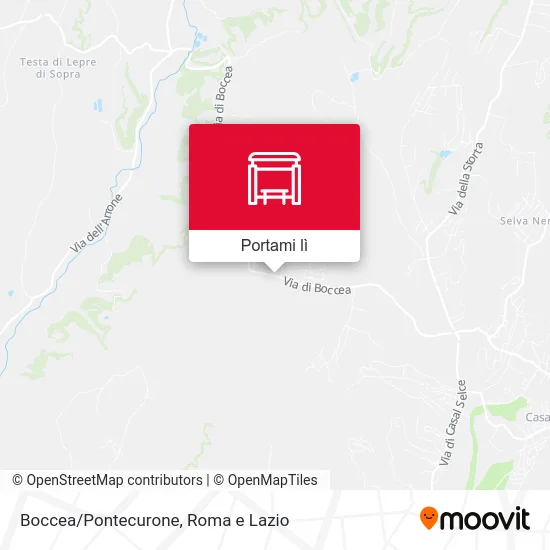 Mappa Boccea/Pontecurone