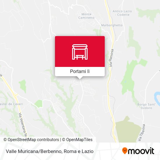 Mappa Valle Muricana/Berbenno