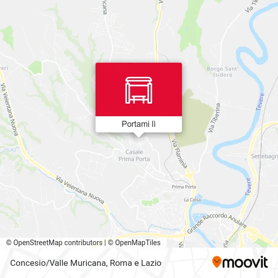 Mappa Concesio/Valle Muricana