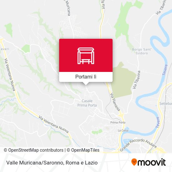 Mappa Valle Muricana/Saronno