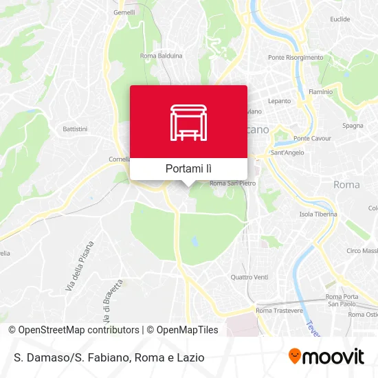 Mappa S. Damaso/S. Fabiano