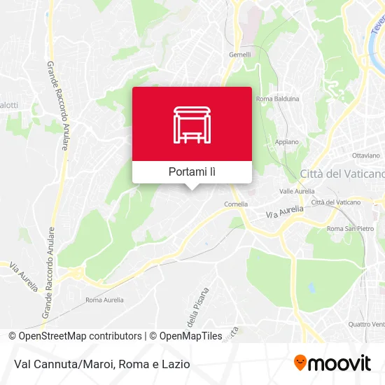 Mappa Val Cannuta/Maroi