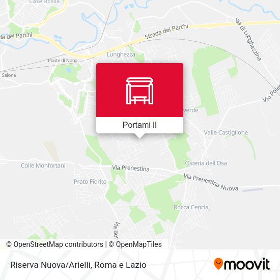 Mappa Riserva Nuova/Arielli