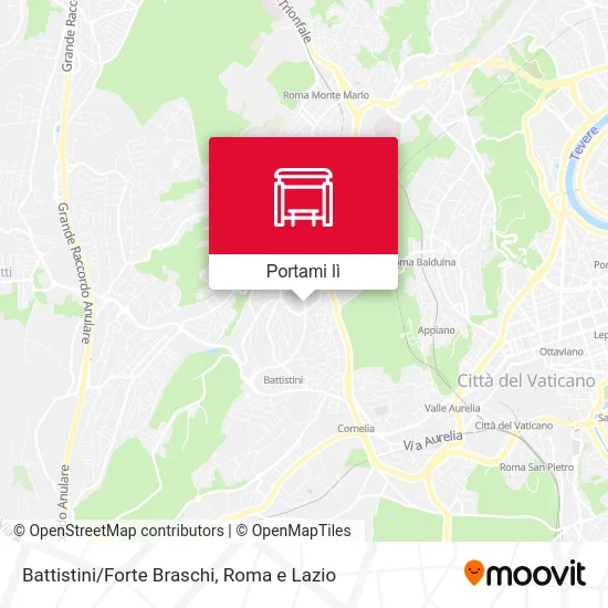 Mappa Battistini/Forte Braschi