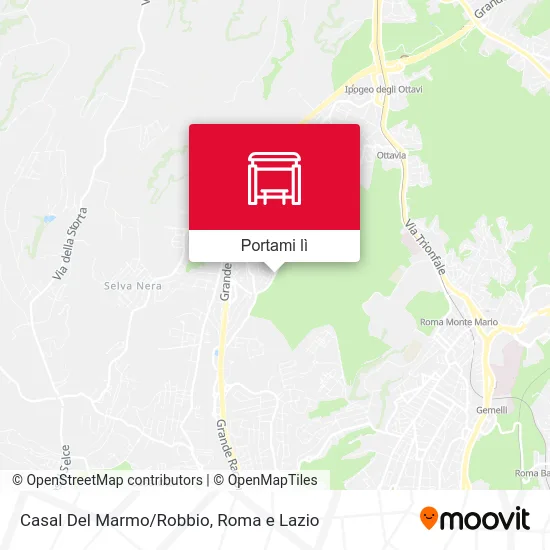 Mappa Casal Del Marmo/Robbio