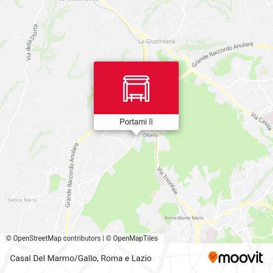 Mappa Casal Del Marmo/Gallo