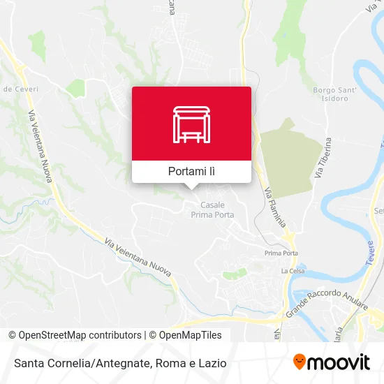 Mappa Santa Cornelia/Antegnate