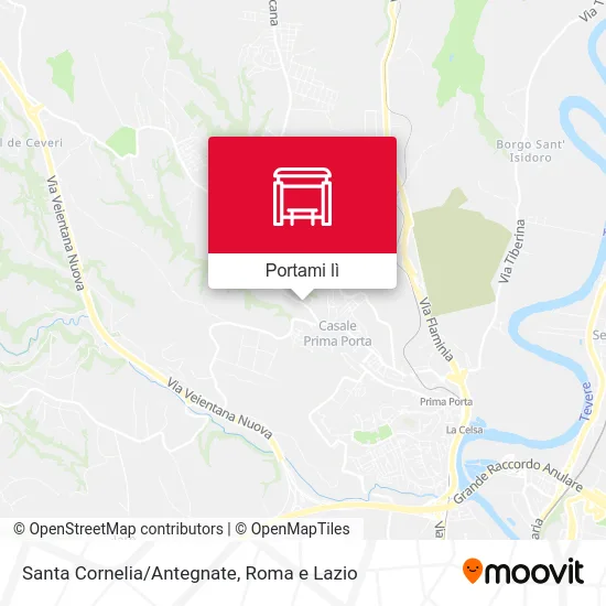 Mappa Santa Cornelia/Antegnate