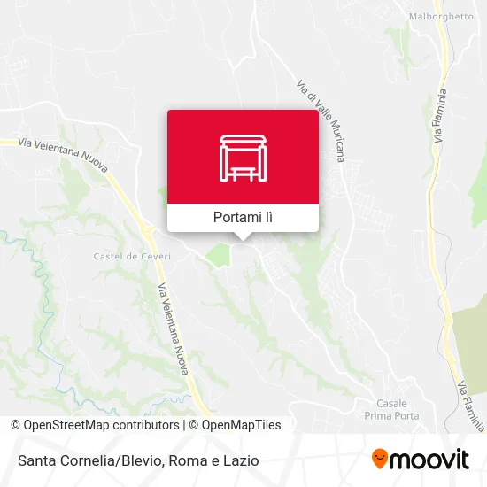 Mappa Santa Cornelia/Blevio