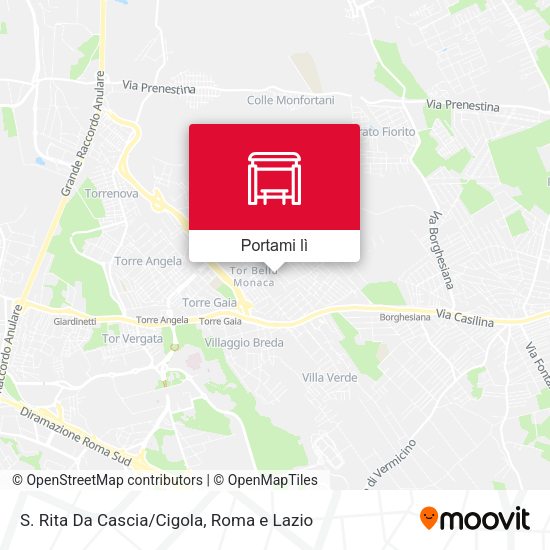Mappa S. Rita Da Cascia/Cigola