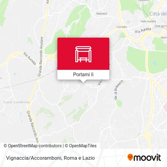 Mappa Vignaccia/Accoramboni