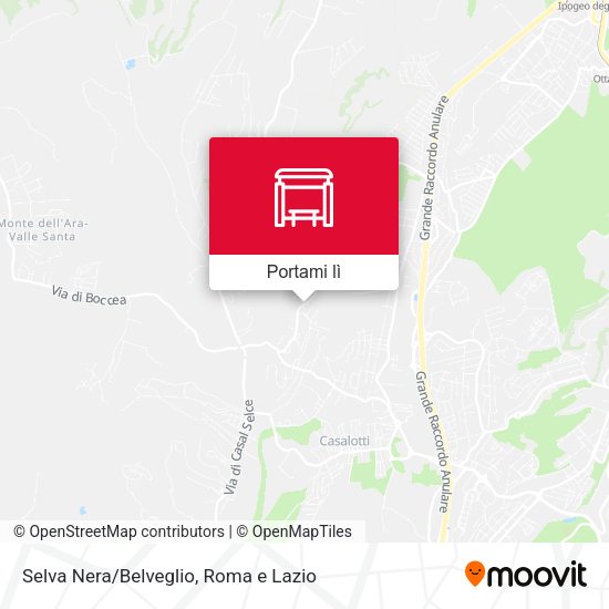 Mappa Selva Nera/Belveglio