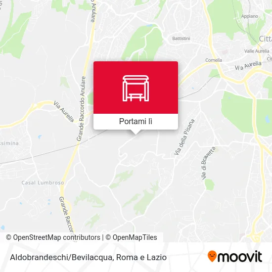 Mappa Aldobrandeschi/Bevilacqua