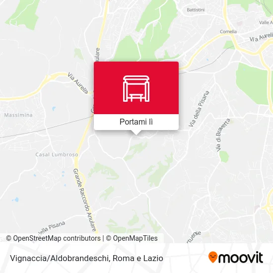 Mappa Vignaccia/Aldobrandeschi