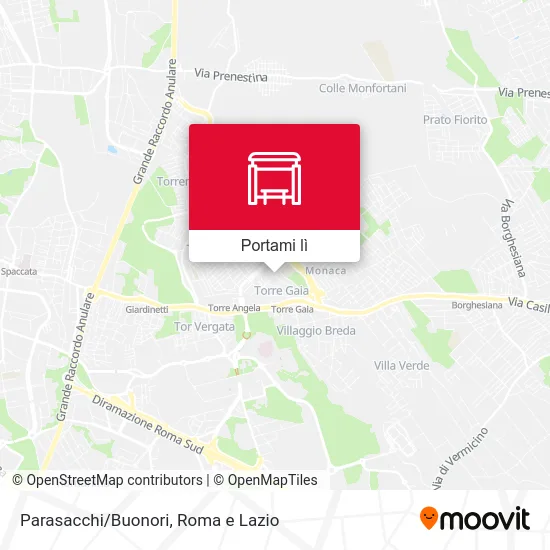 Mappa Parasacchi/Buonori