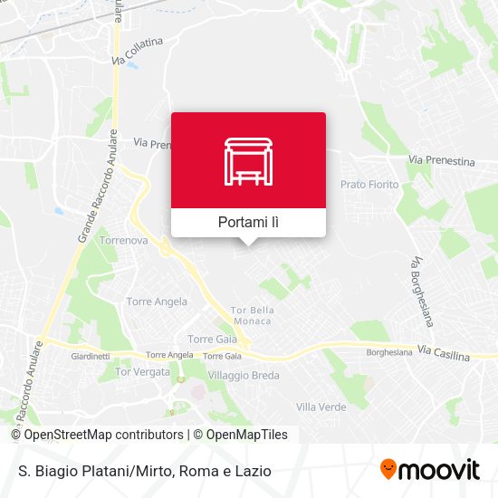 Mappa S. Biagio Platani/Mirto