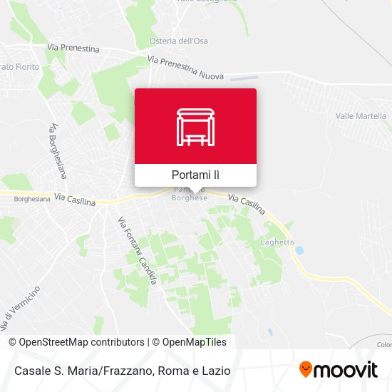 Mappa Casale S. Maria/Frazzano