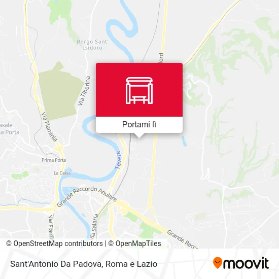 Mappa Sant'Antonio Da Padova