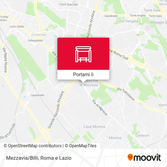 Mappa Mezzavia/Billi